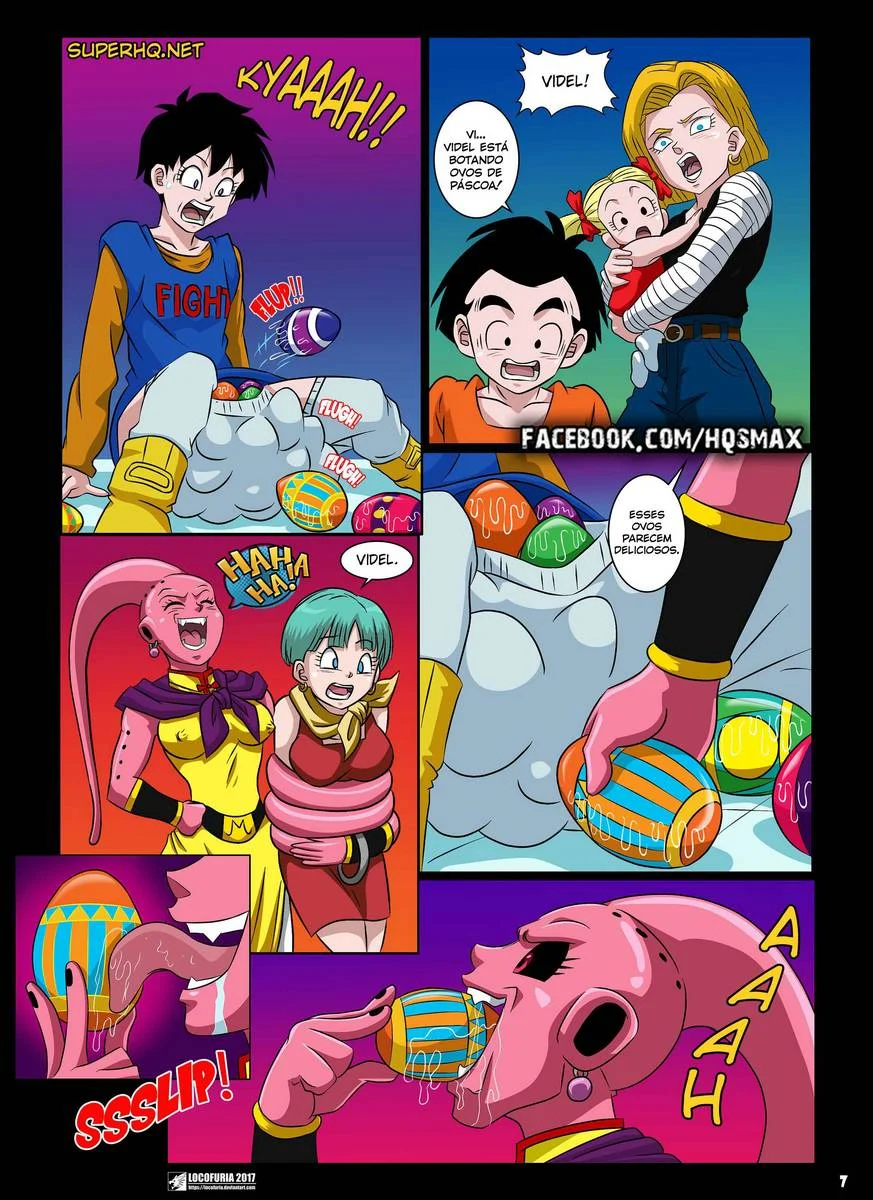 Exploração Erótica Brutal: Majin Buu Violenta Bulma em HQ Pornô de Dragon Ball Z