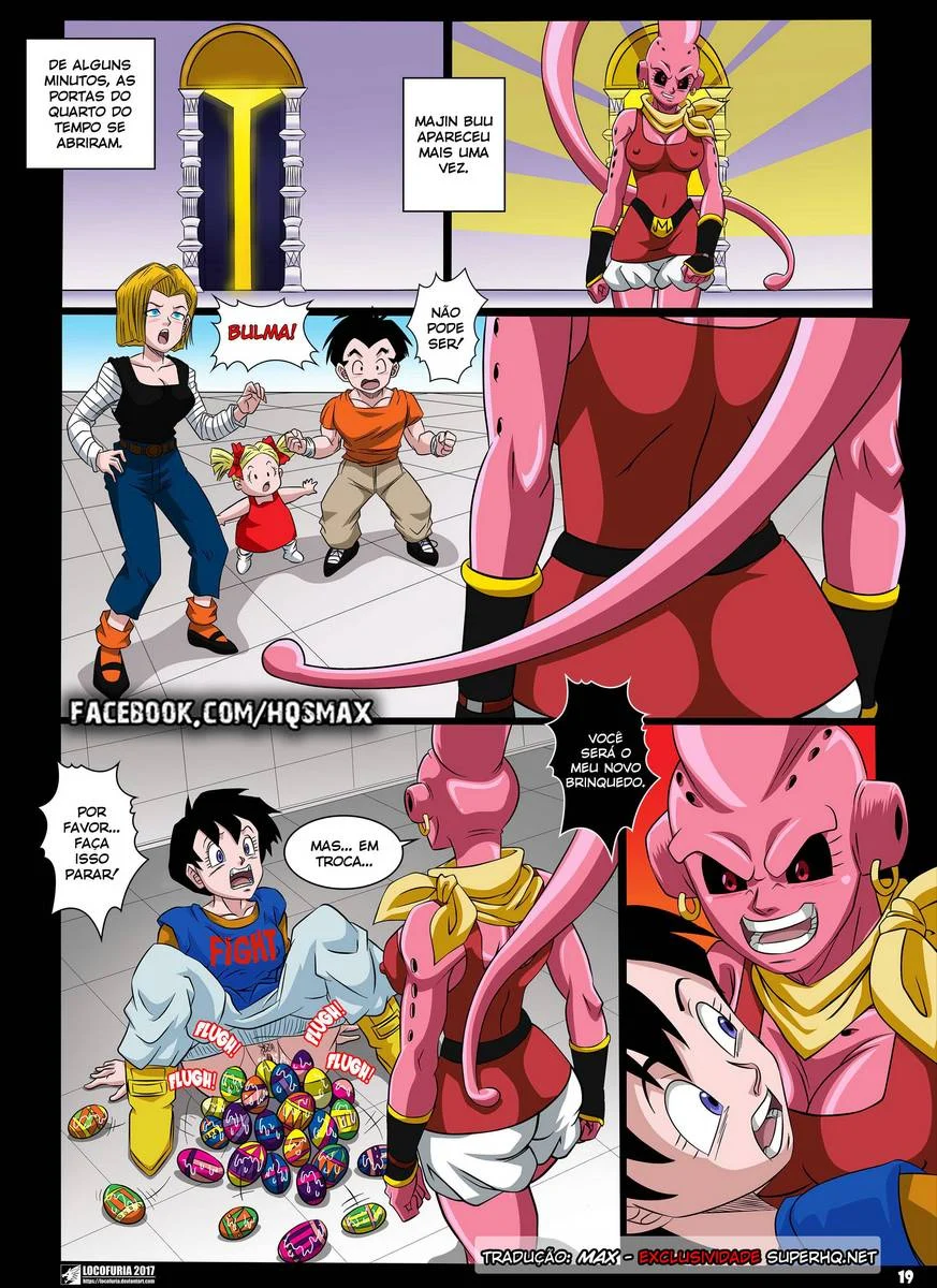 Exploração Erótica Brutal: Majin Buu Violenta Bulma em HQ Pornô de Dragon Ball Z Exploração Erótica Brutal: Majin Buu Violenta Bulma em HQ Pornô de Dragon Ball Z