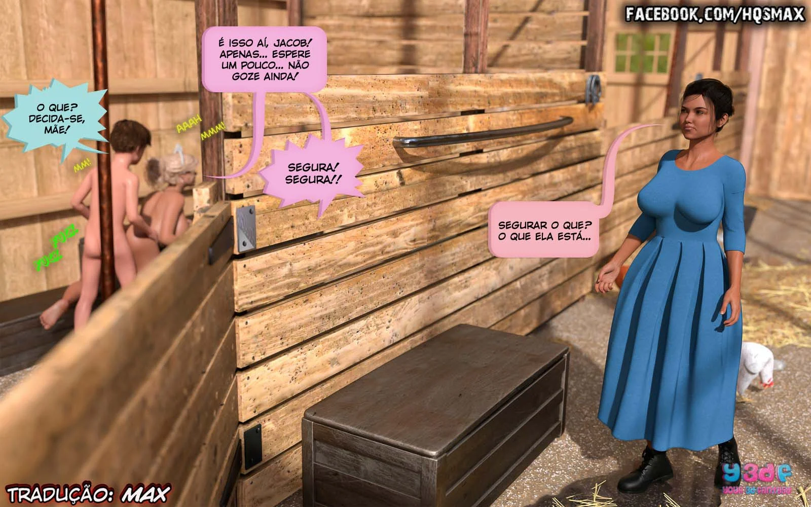 Hentai 3D: Sêmen Explícito e Fodas Surreais em Quadrinhos Eróticos