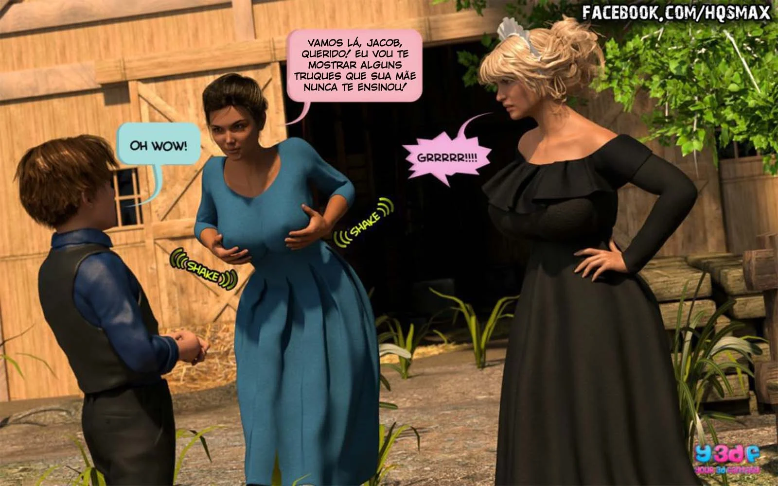 Hentai 3D: Sêmen Explícito e Fodas Surreais em Quadrinhos Eróticos