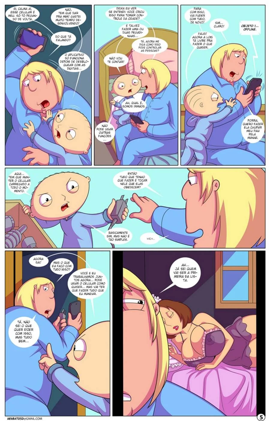 Diários Eróticos de Family Guy: Sexo Explícito nos Quadrinhos Animados Diários Eróticos de Family Guy: Sexo Explícito nos Quadrinhos Animados