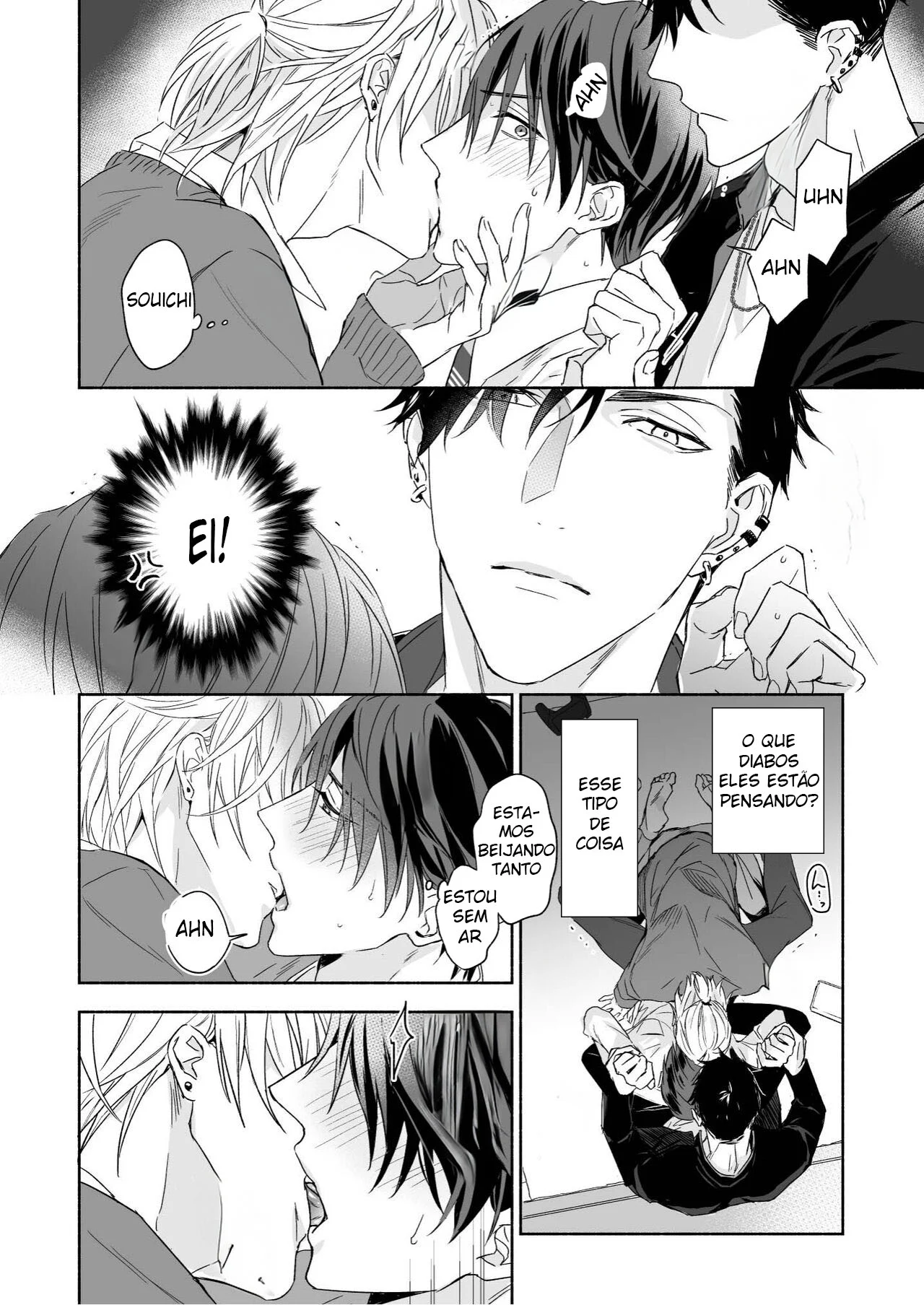 Quem manda na cama: passivo submisso ou dominador ativo? Hentai Yaoi explícito