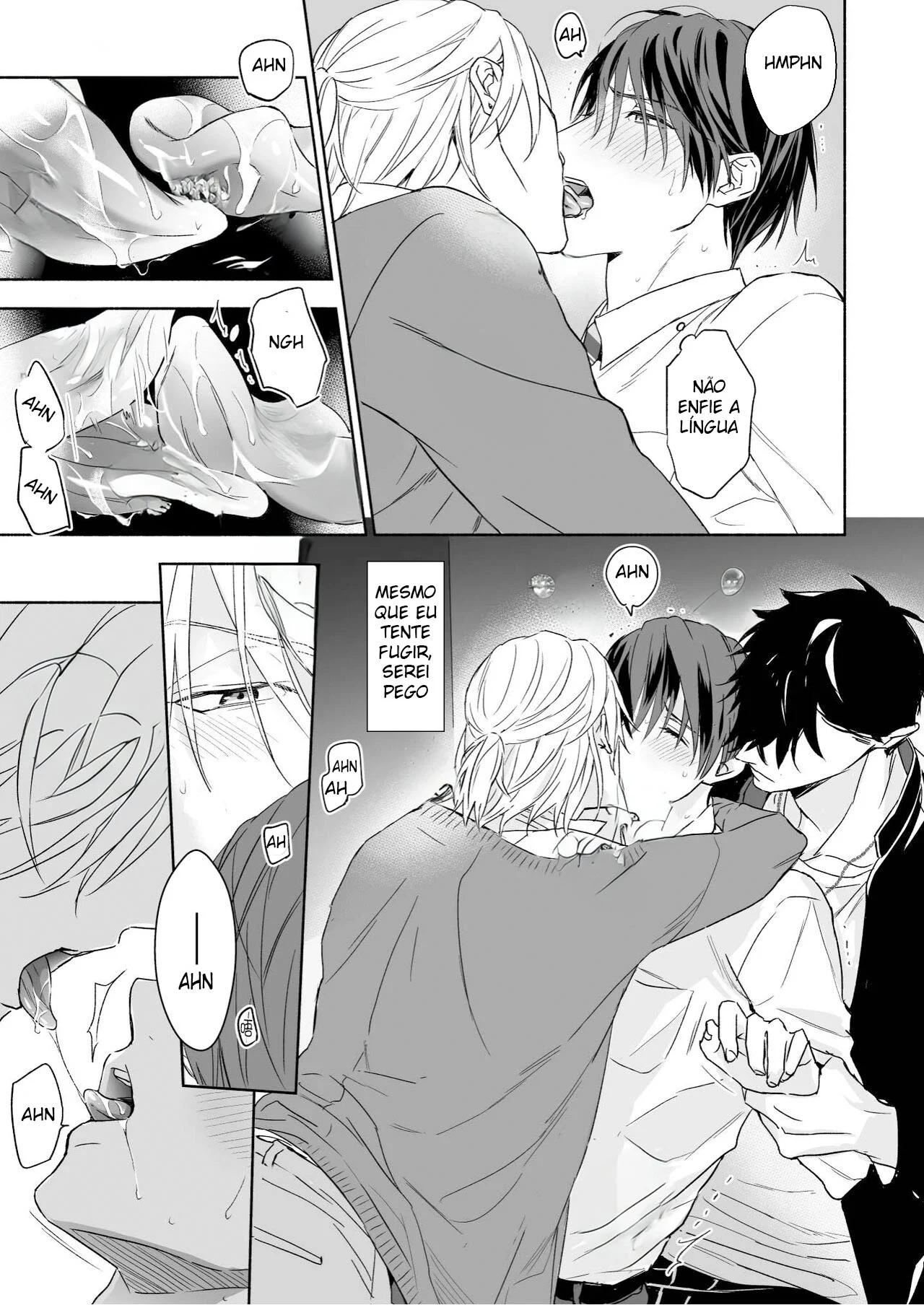 Quem manda na cama: passivo submisso ou dominador ativo? Hentai Yaoi explícito