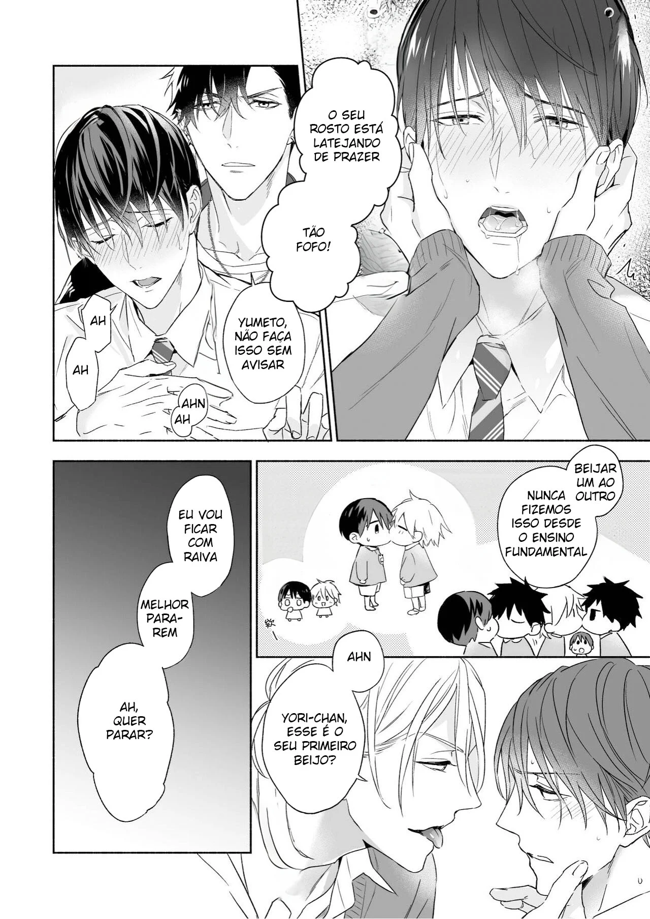 Quem manda na cama: passivo submisso ou dominador ativo? Hentai Yaoi explícito