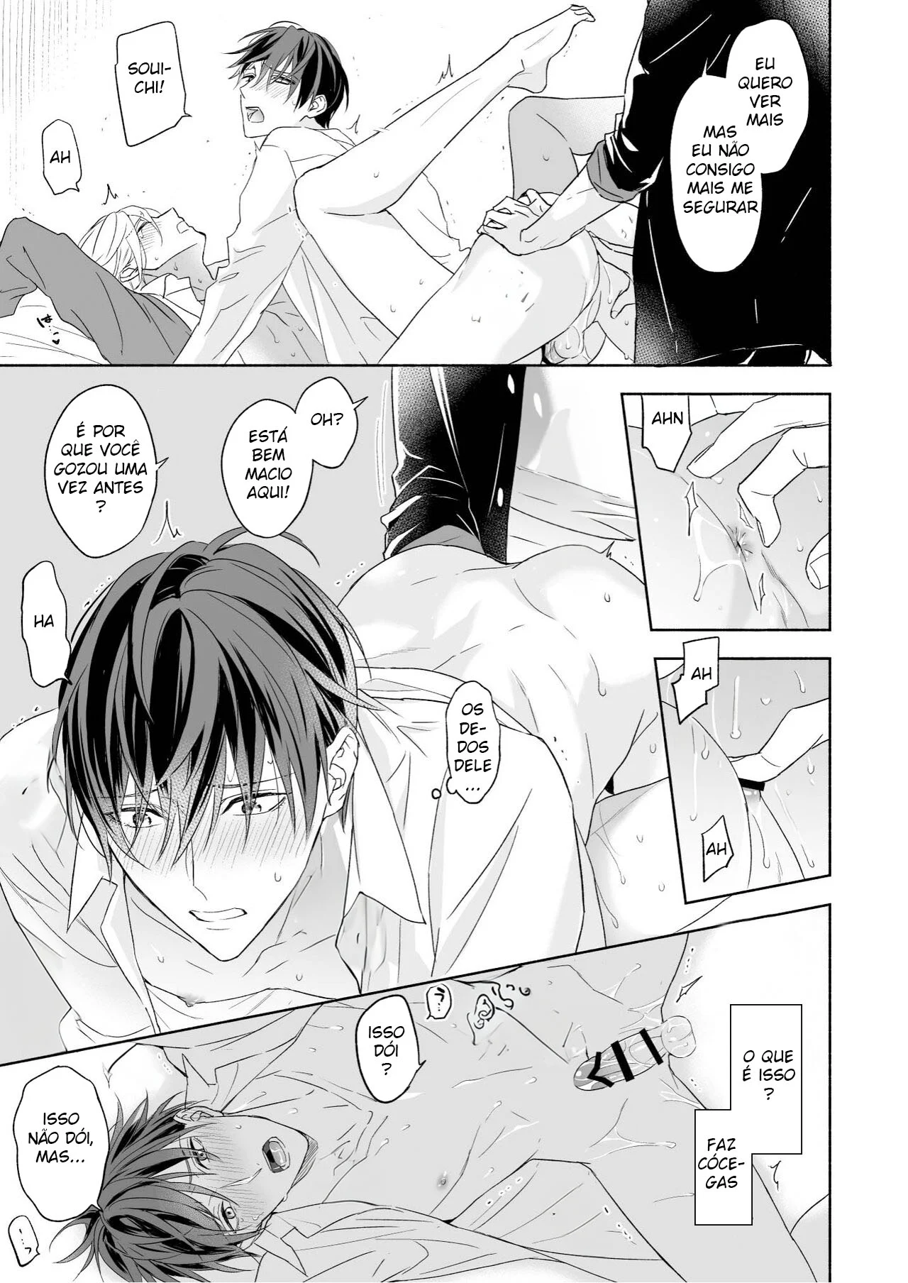 Quem manda na cama: passivo submisso ou dominador ativo? Hentai Yaoi explícito