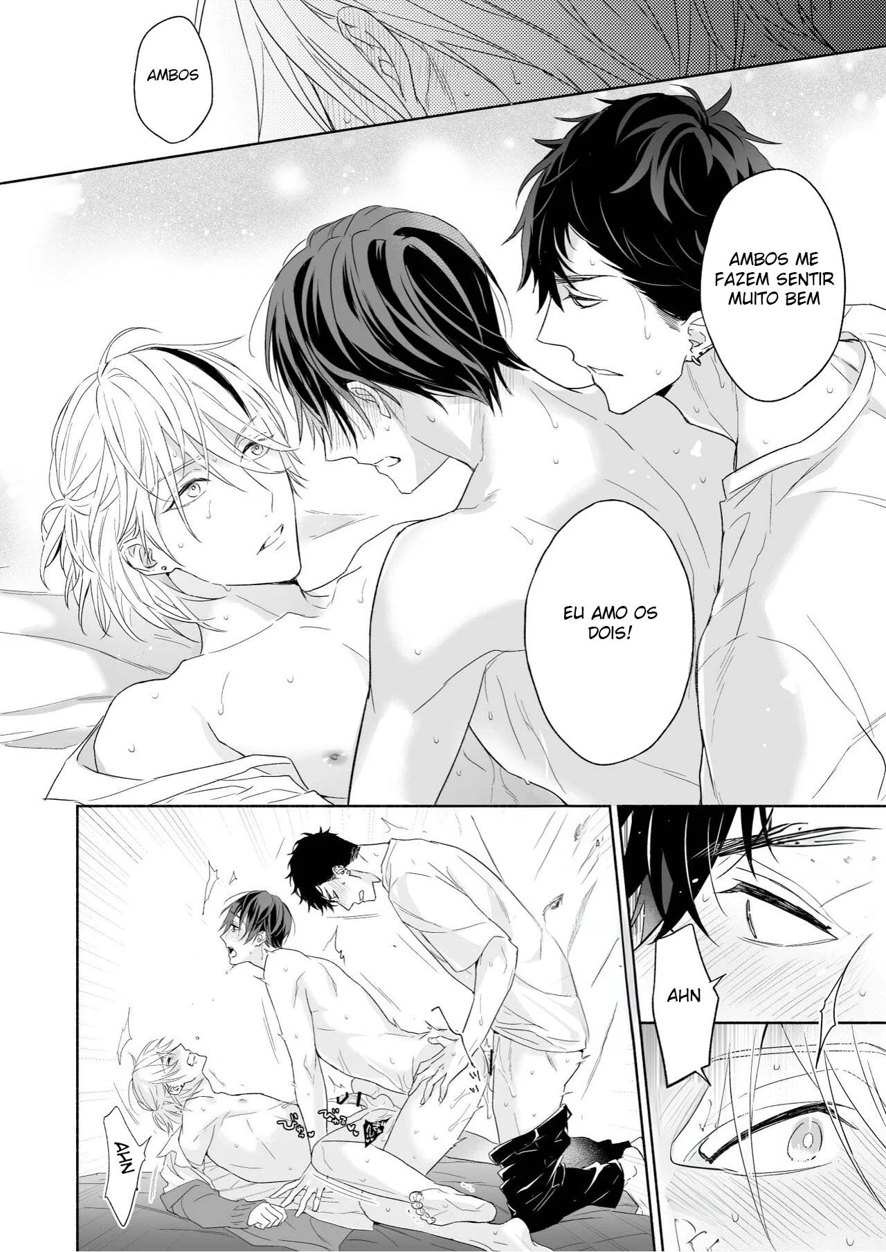 Quem manda na cama: passivo submisso ou dominador ativo? Hentai Yaoi explícito