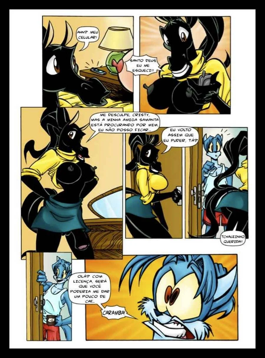 Fantasias Peludas e Atos Proibidos no Quarto 303