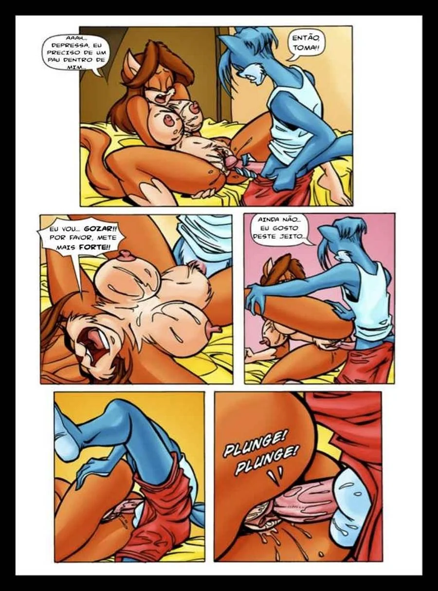 Fantasias Peludas e Atos Proibidos no Quarto 303