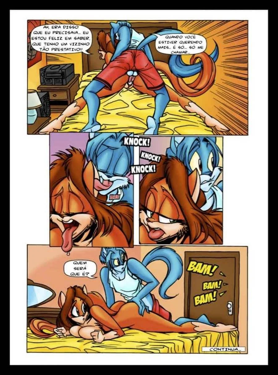 Fantasias Peludas e Atos Proibidos no Quarto 303