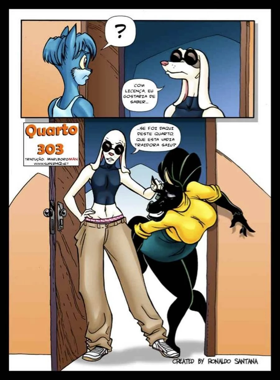 Fantasias Peludas e Atos Proibidos no Quarto 303