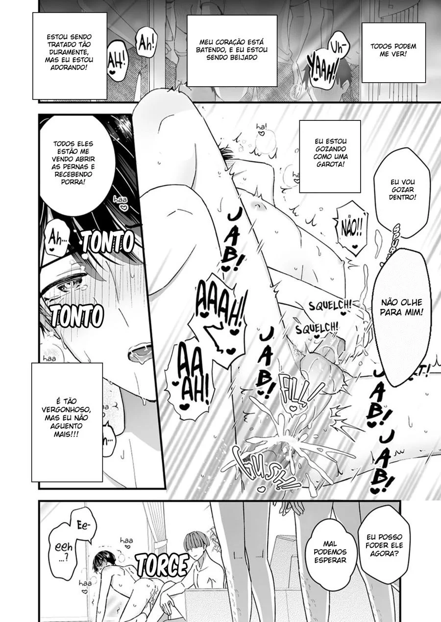 Espelho Mágico Revela Orgasmos Explícitos Entre Homens em HQ Inédita