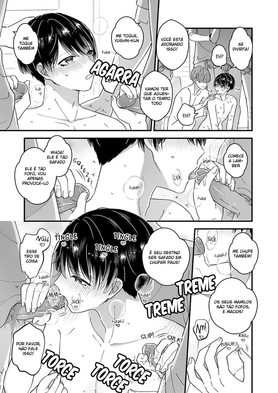 Espelho Mágico Revela Orgasmos Explícitos Entre Homens em HQ Inédita