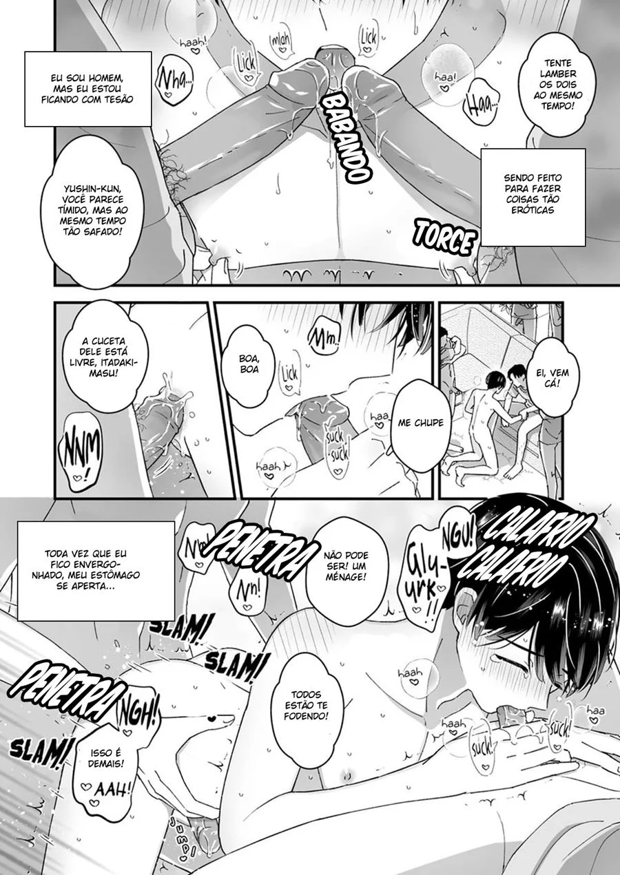 Espelho Mágico Revela Orgasmos Explícitos Entre Homens em HQ Inédita