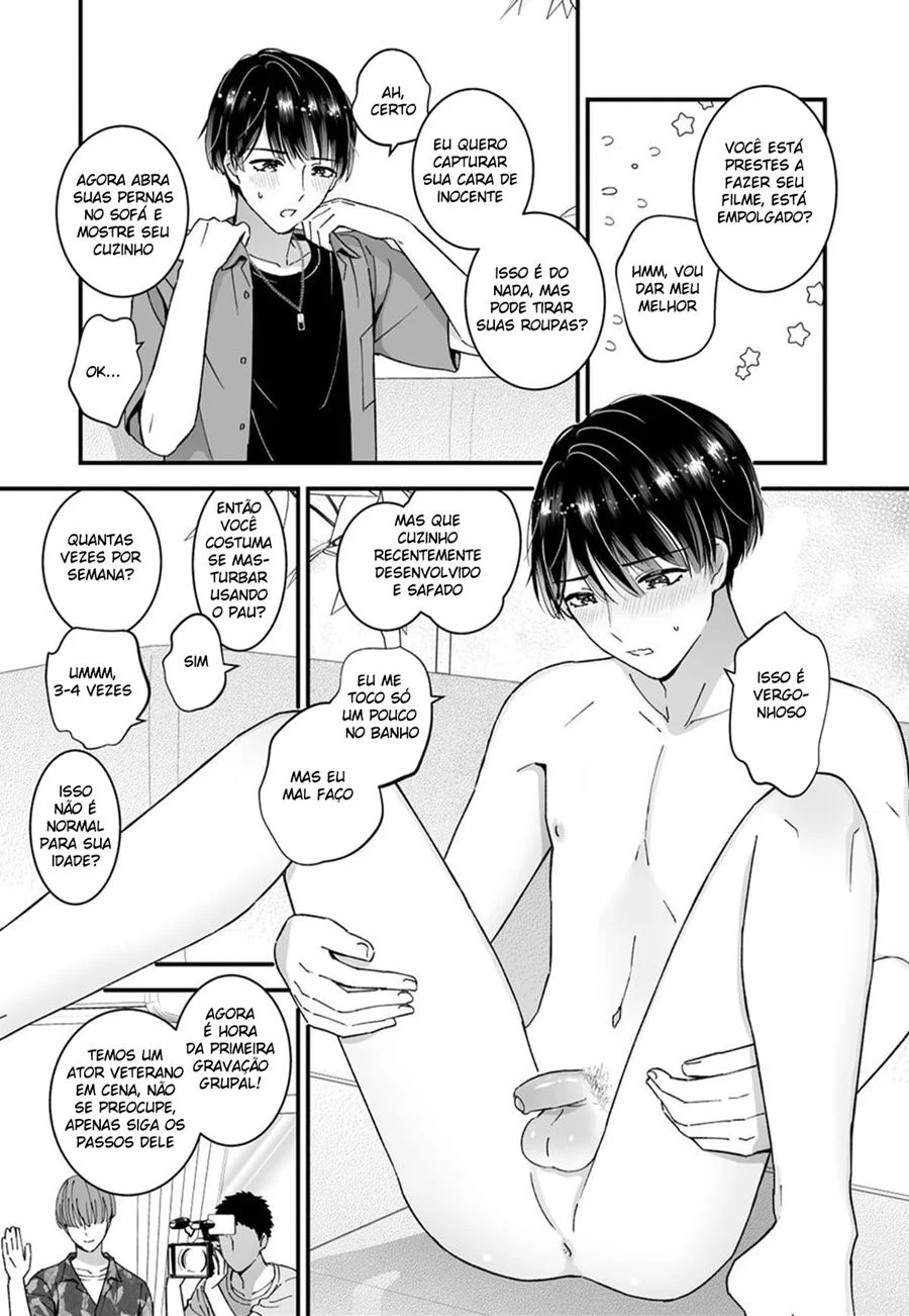 Espelho Mágico Revela Orgasmos Explícitos Entre Homens em HQ Inédita