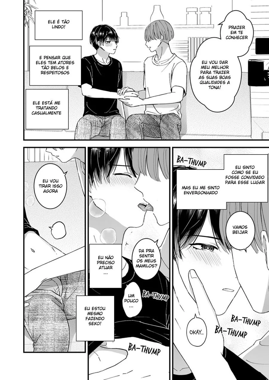 Espelho Mágico Revela Orgasmos Explícitos Entre Homens em HQ Inédita