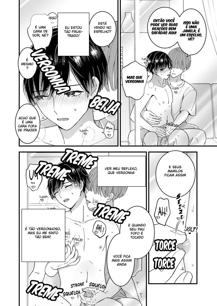 Espelho Mágico Revela Orgasmos Explícitos Entre Homens em HQ Inédita