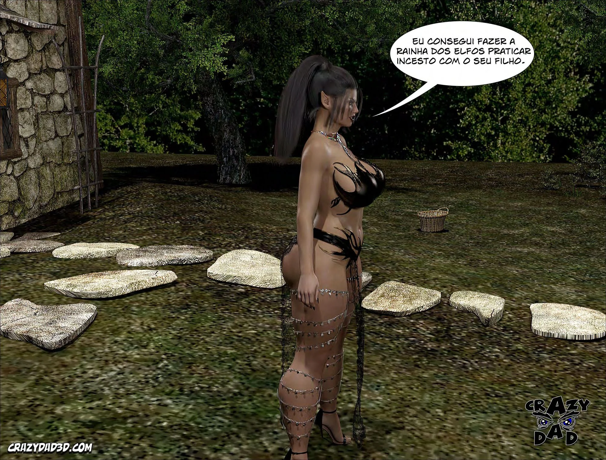 Quadrinhos Eróticos: Rainha Azalea 07 - Foda Explícita em 3D Quadrinhos Eróticos: Rainha Azalea 07 - Foda Explícita em 3D