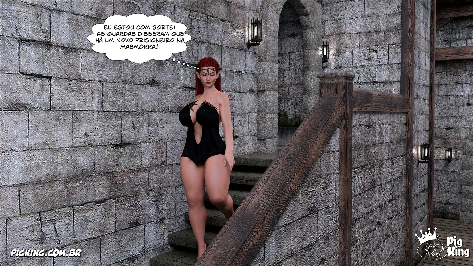 Rainha Azalea - Capítulo 10: Foda Explícita em Quadrinhos 3D Proibidos