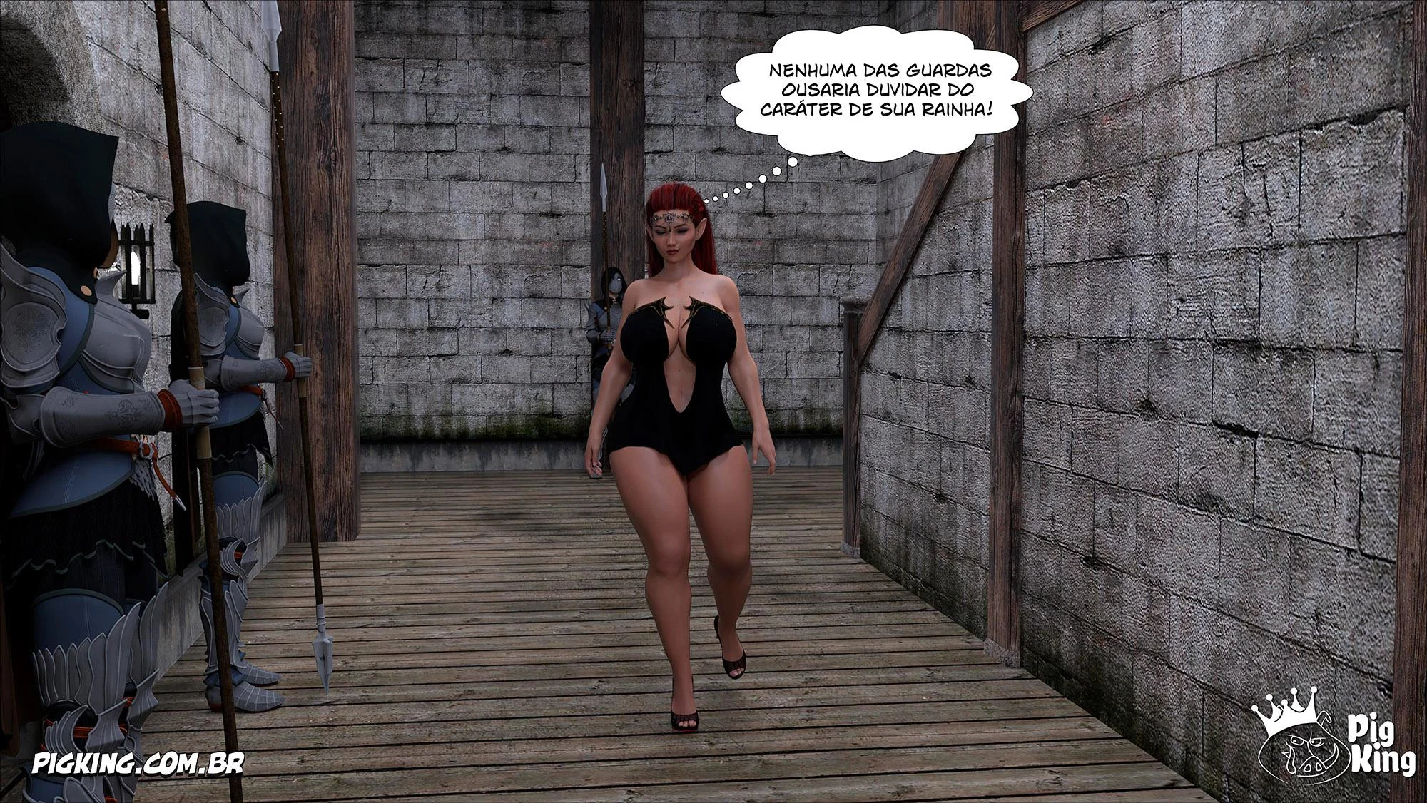 Rainha Azalea - Capítulo 10: Foda Explícita em Quadrinhos 3D Proibidos