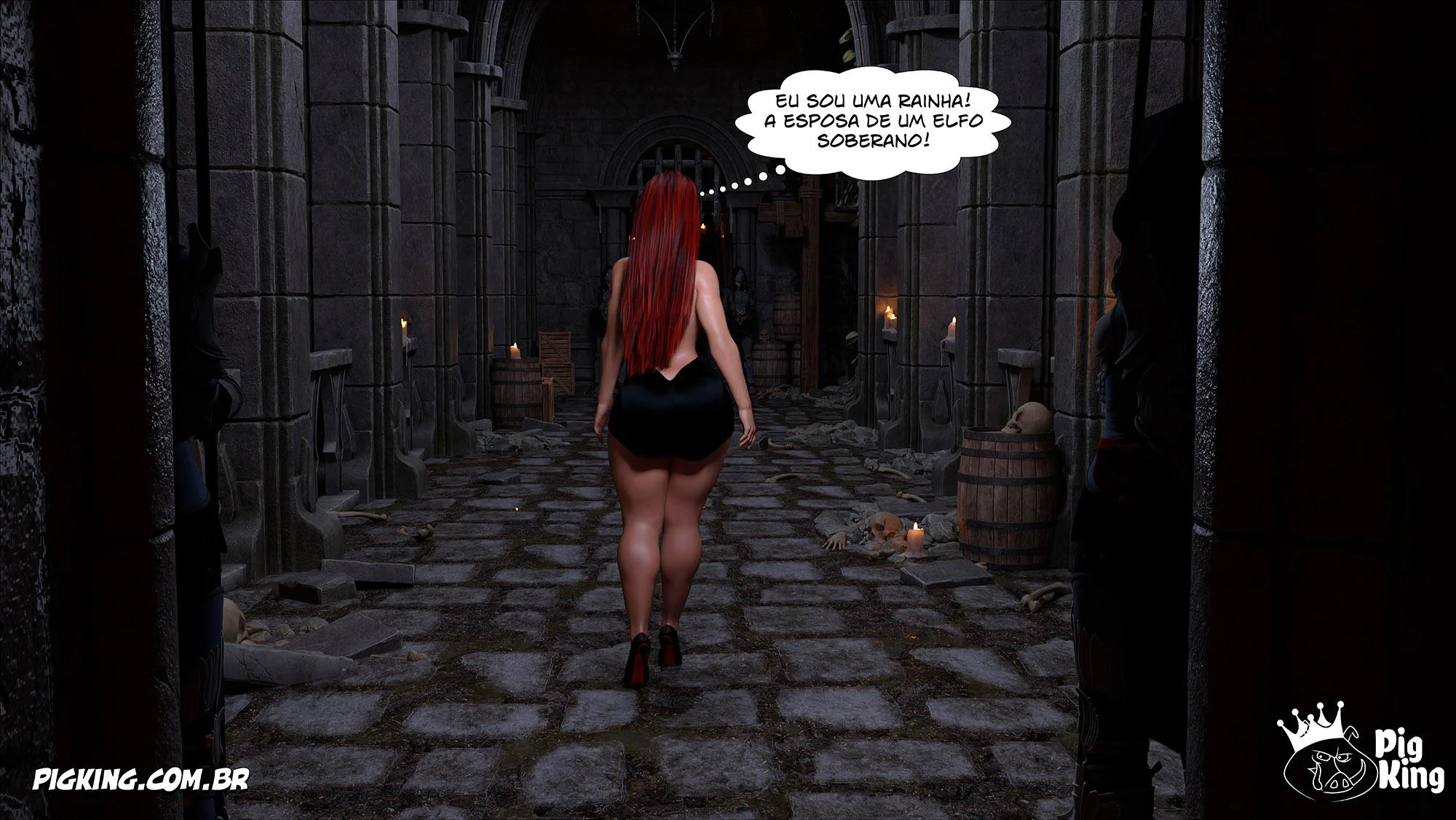 Rainha Azalea - Capítulo 10: Foda Explícita em Quadrinhos 3D Proibidos