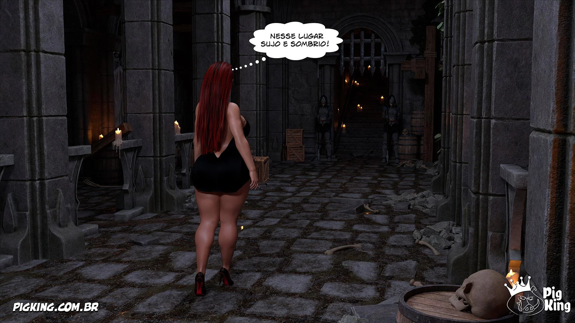 Rainha Azalea - Capítulo 10: Foda Explícita em Quadrinhos 3D Proibidos