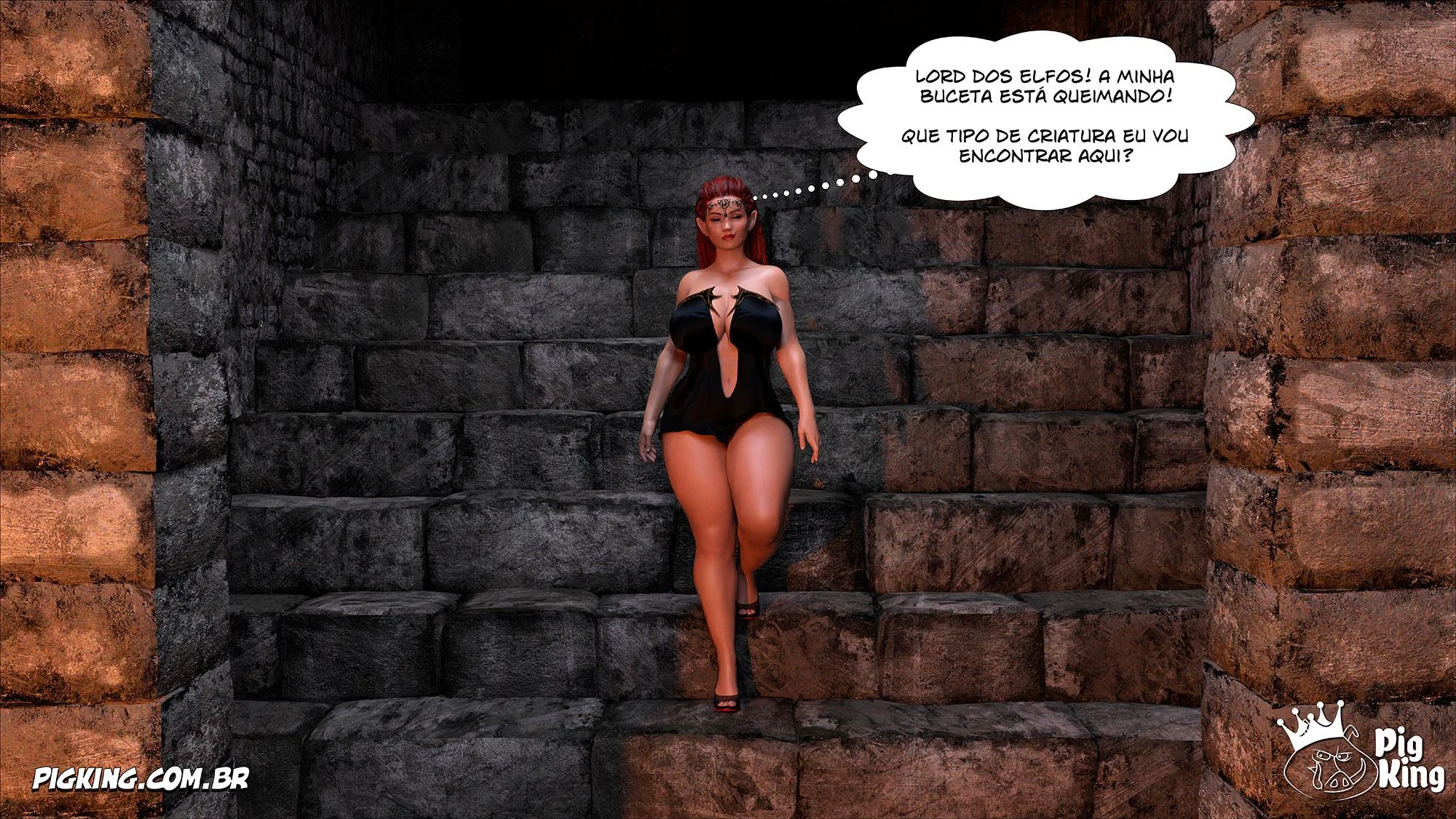 Rainha Azalea - Capítulo 10: Foda Explícita em Quadrinhos 3D Proibidos