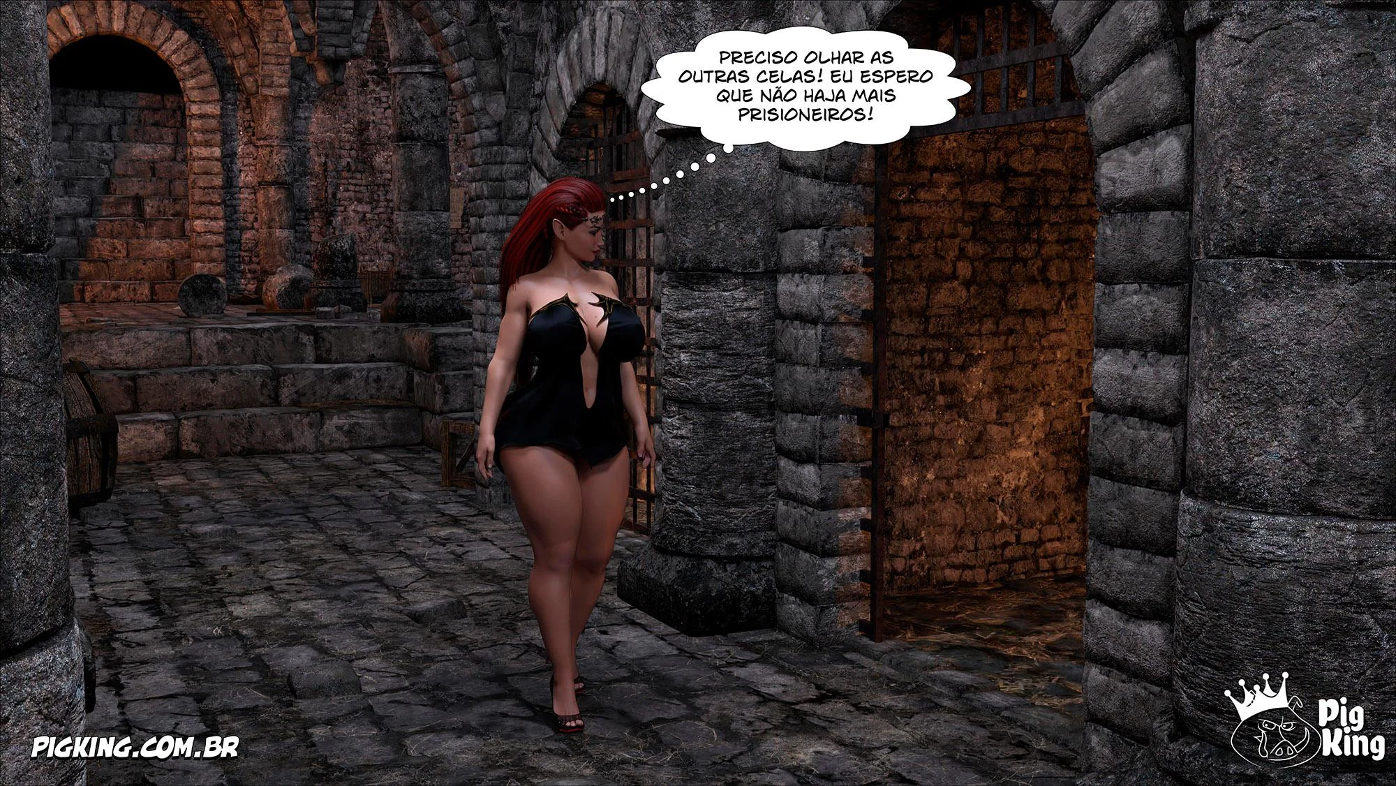 Rainha Azalea - Capítulo 10: Foda Explícita em Quadrinhos 3D Proibidos