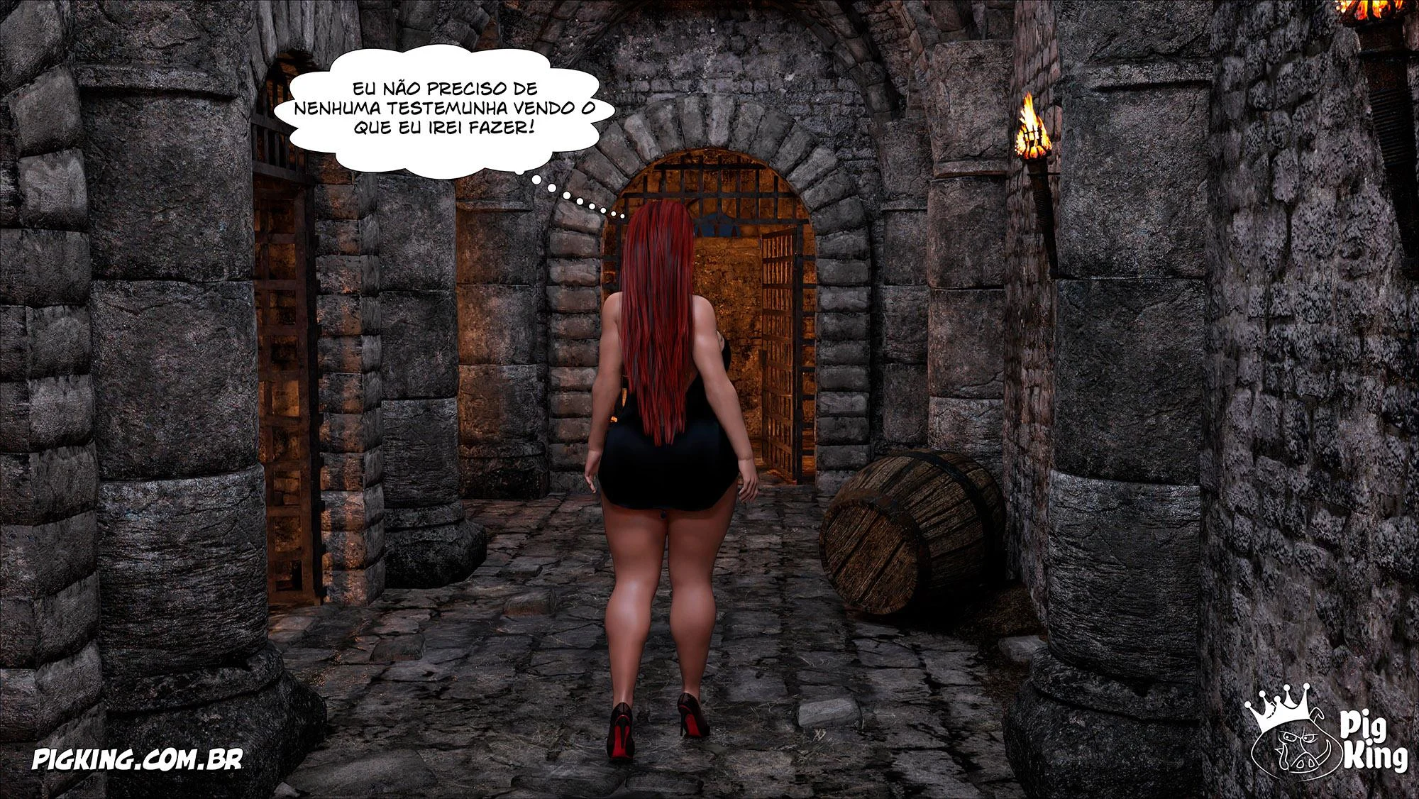 Rainha Azalea - Capítulo 10: Foda Explícita em Quadrinhos 3D Proibidos