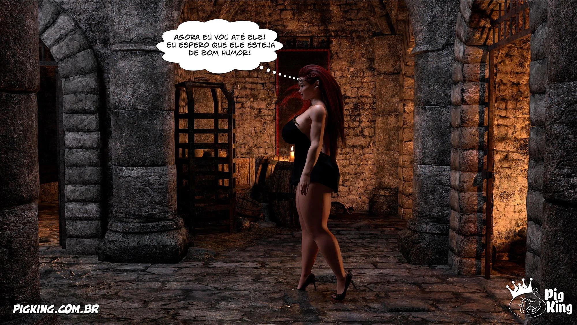 Rainha Azalea - Capítulo 10: Foda Explícita em Quadrinhos 3D Proibidos