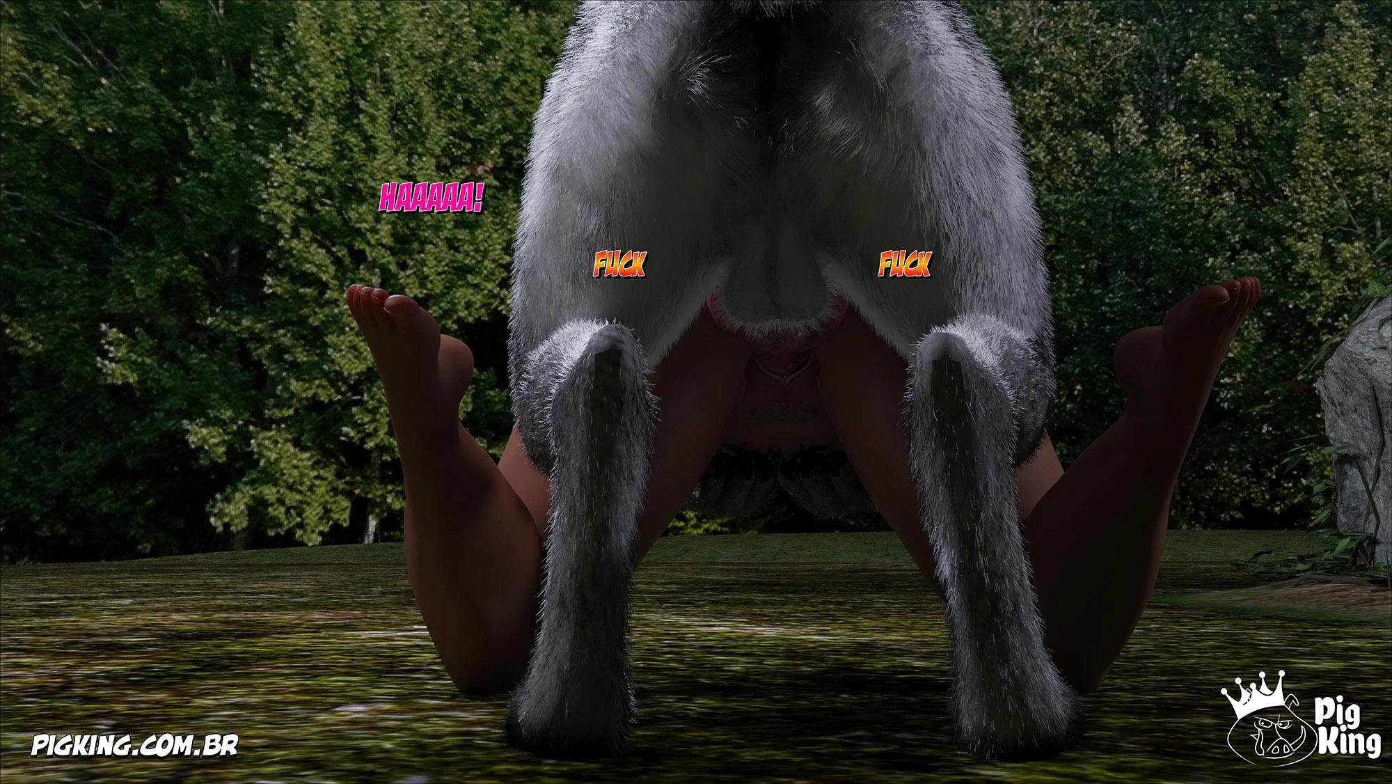 Imperatriz Azalea – Quadrinhos Eróticos 3D com Fetiche Realista Explícito