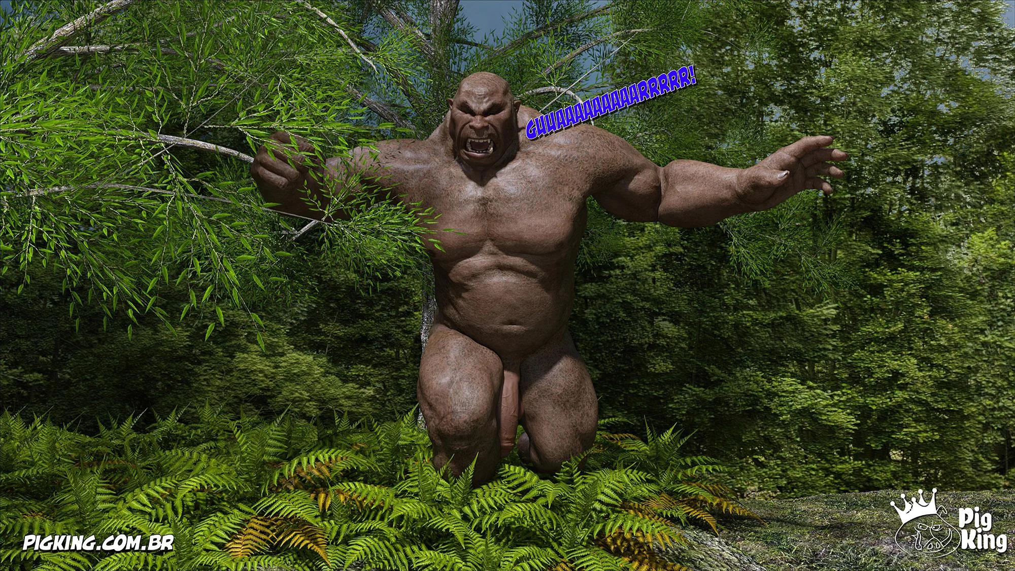 Imperatriz Azalea – Quadrinhos Eróticos 3D com Fetiche Realista Explícito