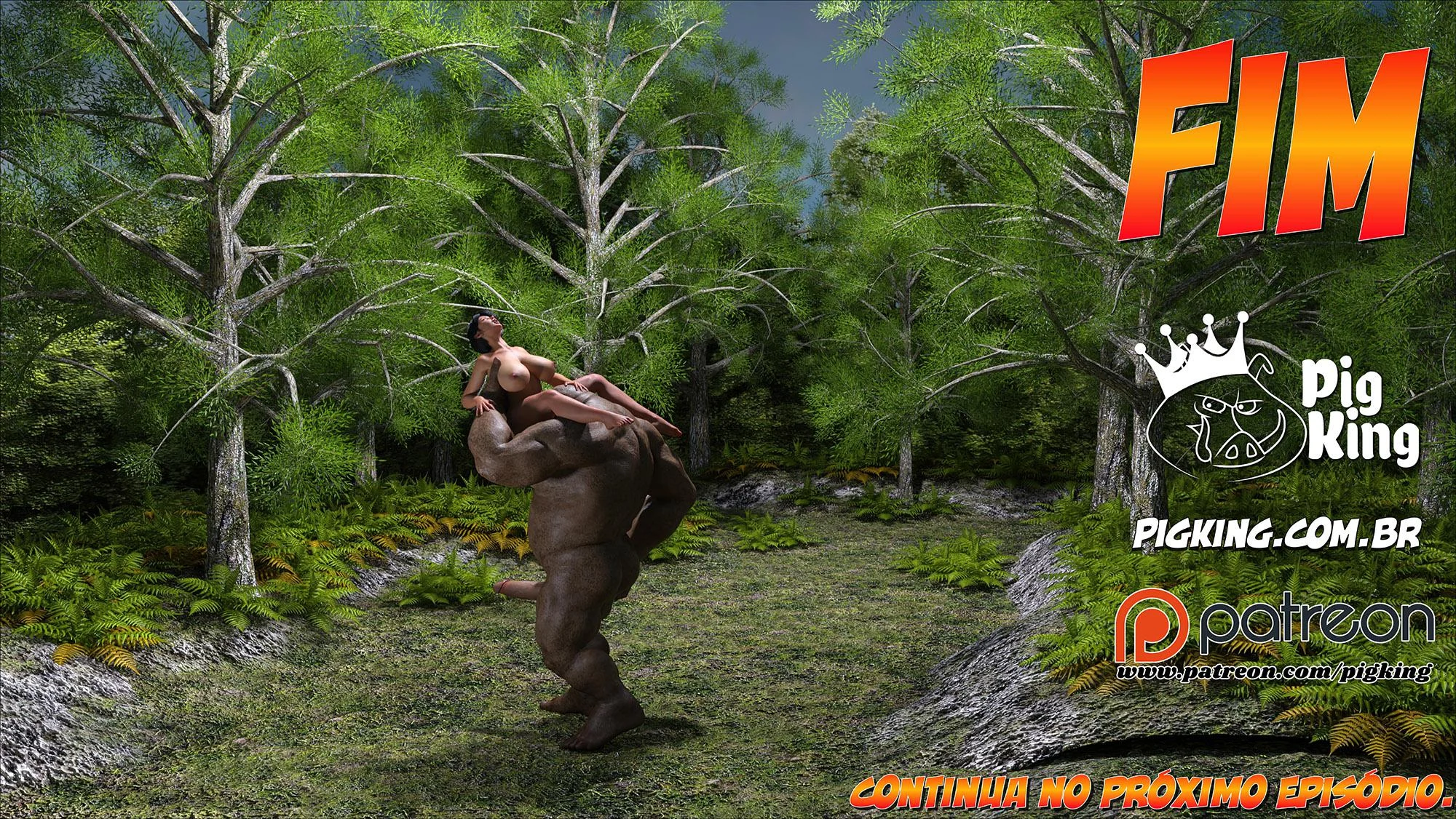 Imperatriz Azalea – Quadrinhos Eróticos 3D com Fetiche Realista Explícito