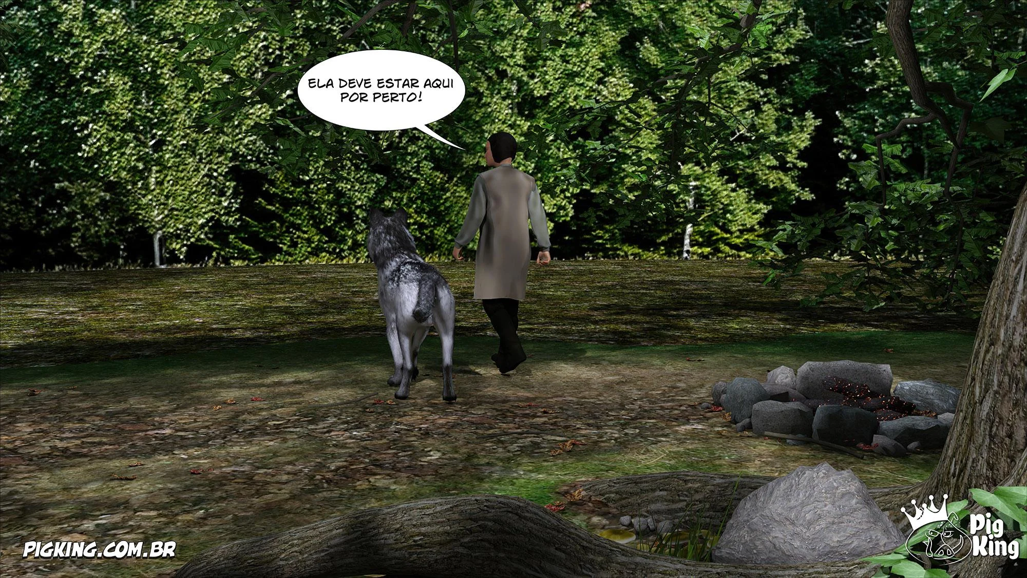 Azalaia: A Rainha Submissa em Tiras de Sexo Explícito em 3D