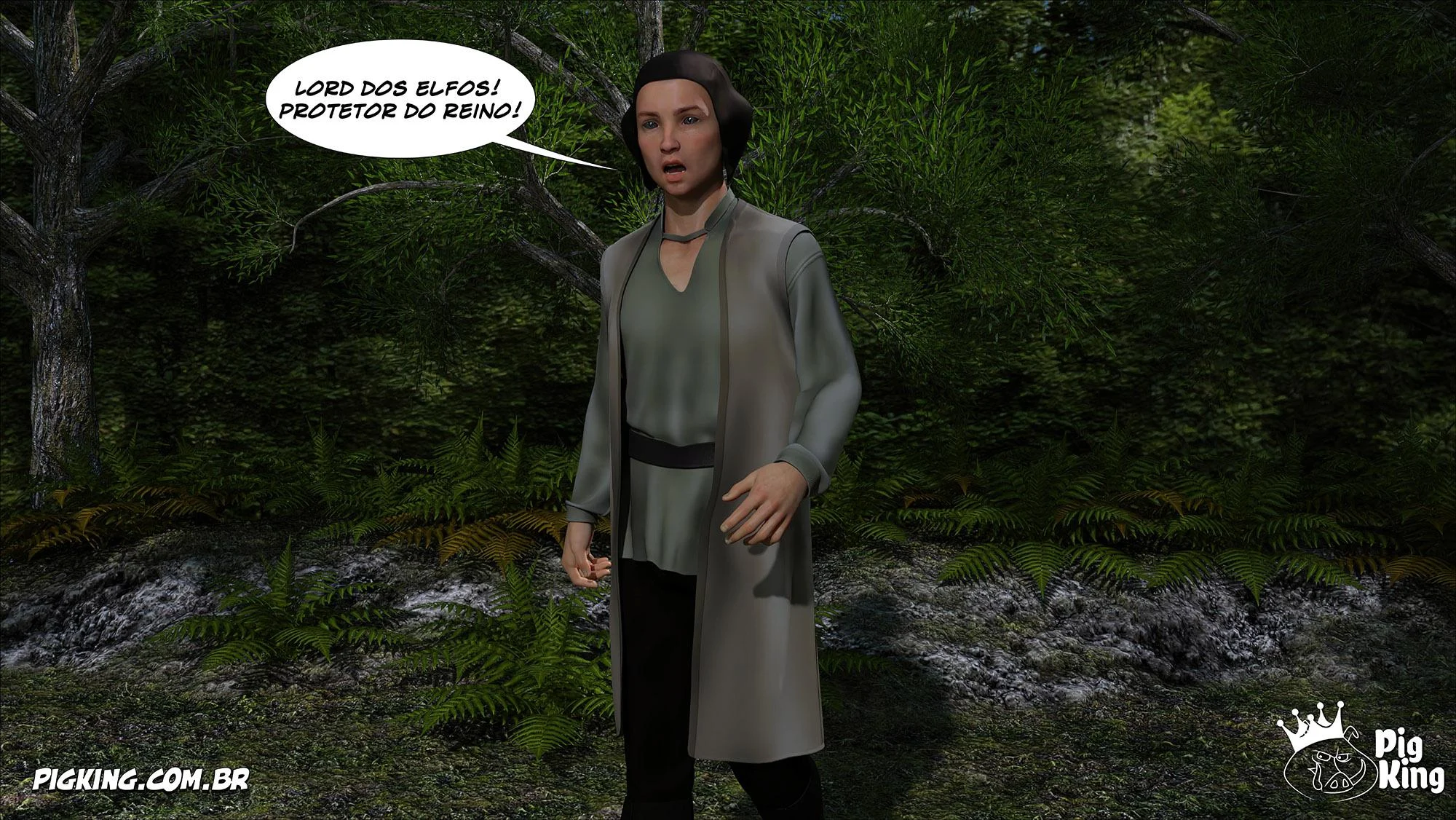 Rainha Azalea Capítulo 15: Foda Explícita em 3D - Quadrinhos Proibidos de Sexo