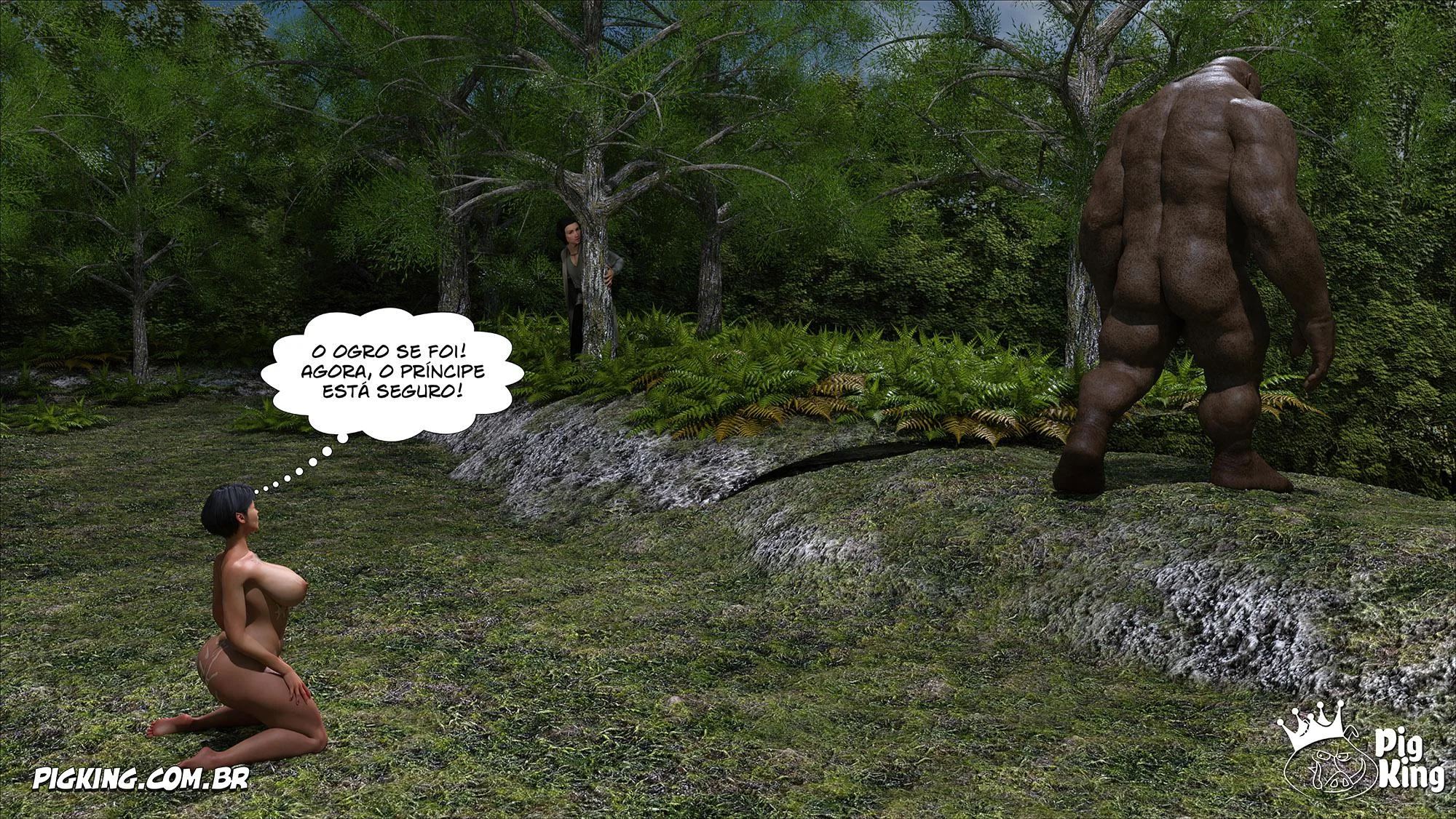 Rainha Azalia Capítulo 16: Foda Brutal em 3D - Dominado pelo Poder do Sexo Explícito