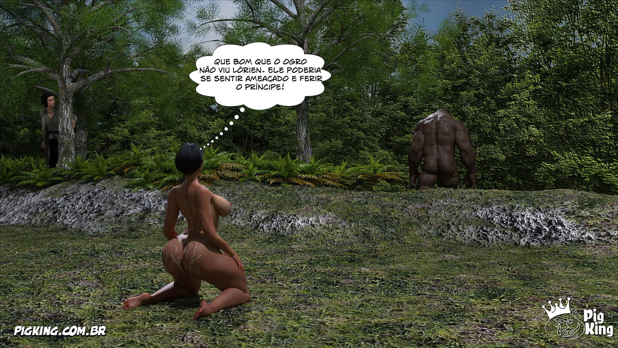 Rainha Azalia Capítulo 16: Foda Brutal em 3D - Dominado pelo Poder do Sexo Explícito