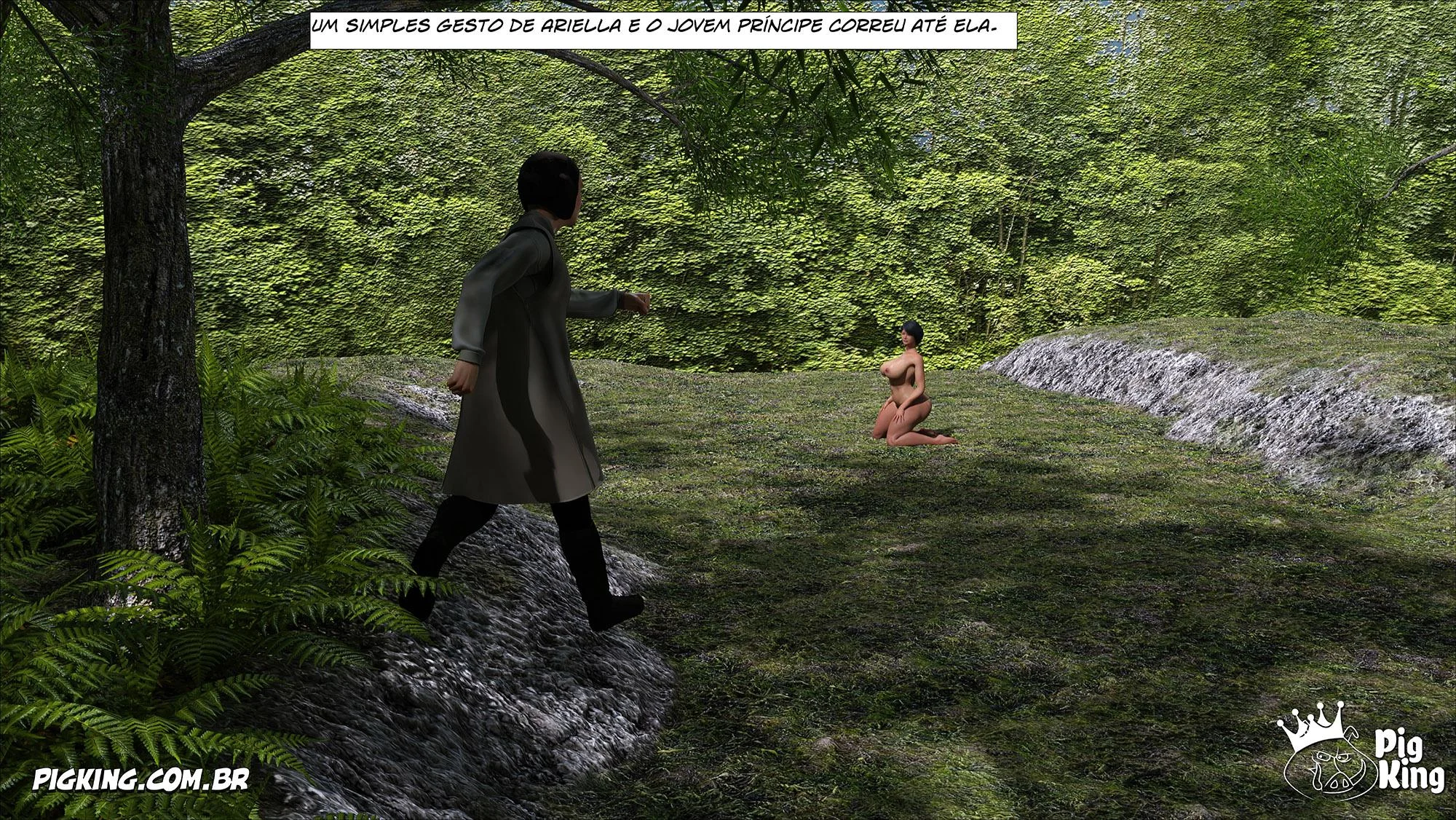 Rainha Azalia Capítulo 16: Foda Brutal em 3D - Dominado pelo Poder do Sexo Explícito