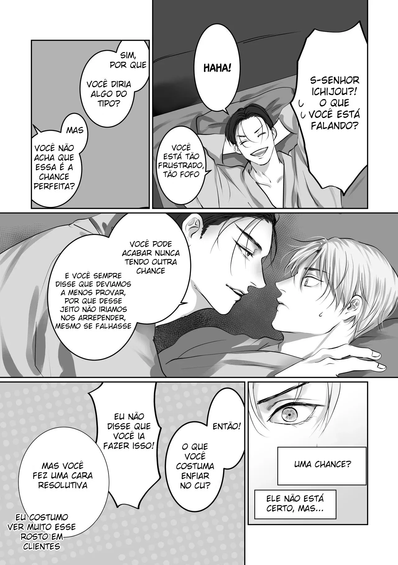 Quer se Arrepiar? Hentai Yaoi Explícito - Quadrinhos Intensos de Sexo Gay