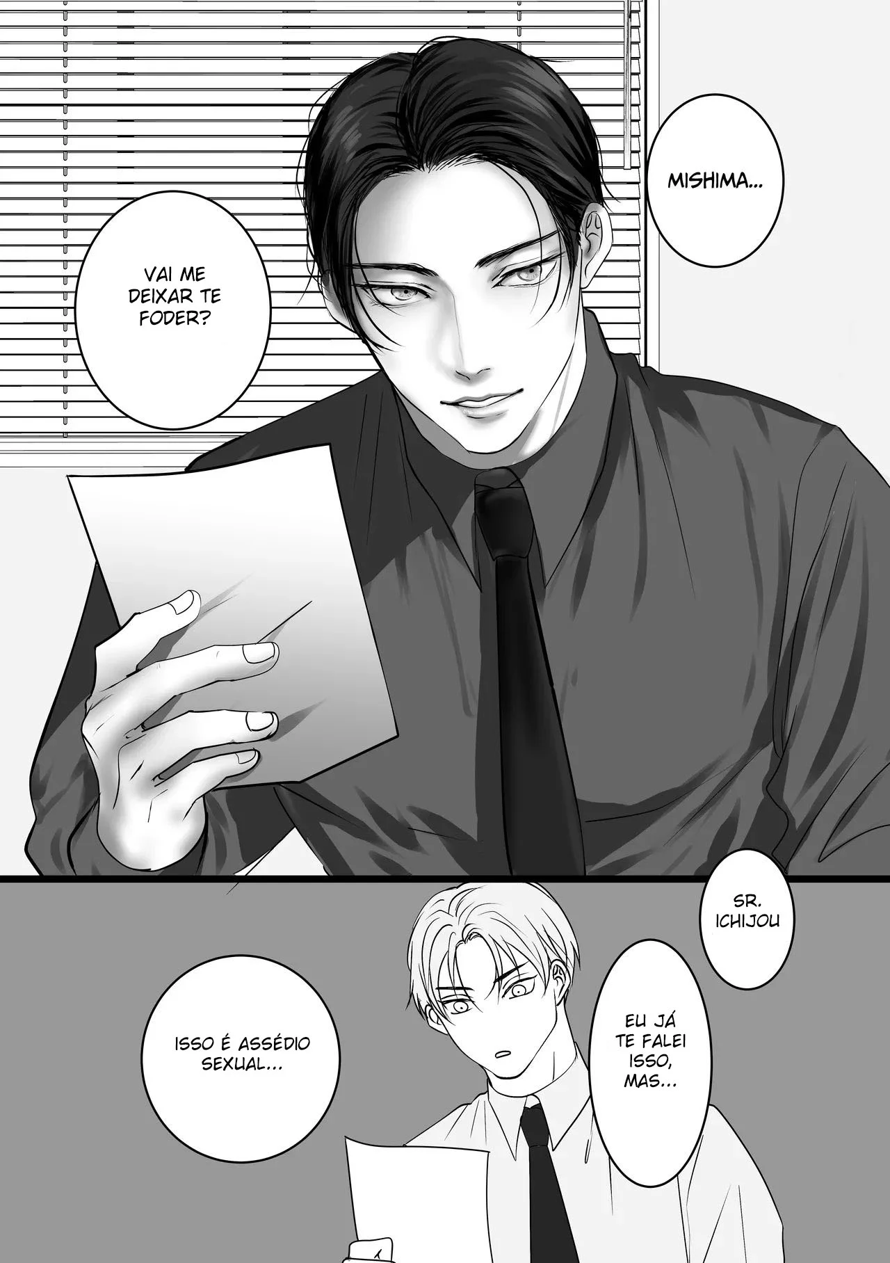 Quer se Arrepiar? Hentai Yaoi Explícito - Quadrinhos Intensos de Sexo Gay