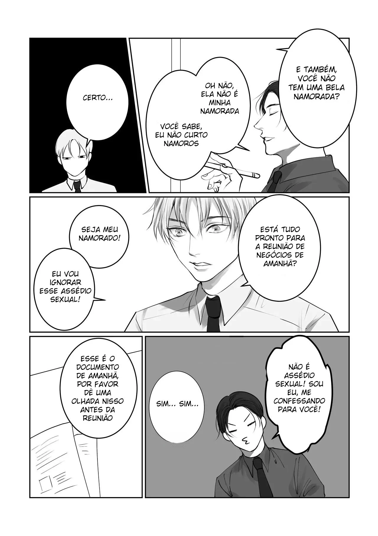 Quer se Arrepiar? Hentai Yaoi Explícito - Quadrinhos Intensos de Sexo Gay