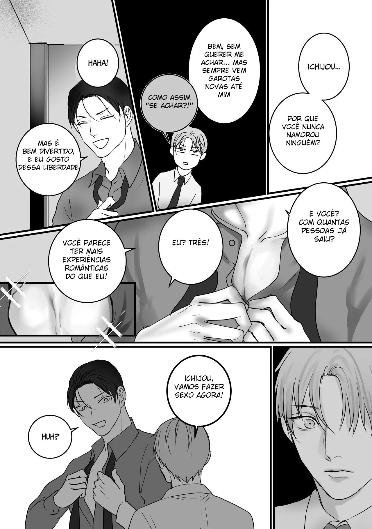 A Sedução Explícita: 3 HQs Yaoi de Puta Safadeza Entre Homens A Sedução Explícita: 3 HQs Yaoi de Puta Safadeza Entre Homens