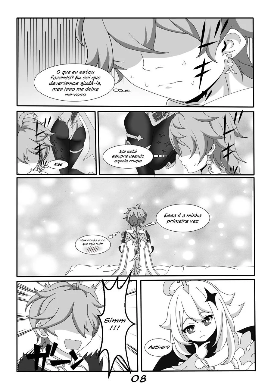 Aventuras Eróticas de Genshin Impact: Sexo Explícito nos Quadrinhos