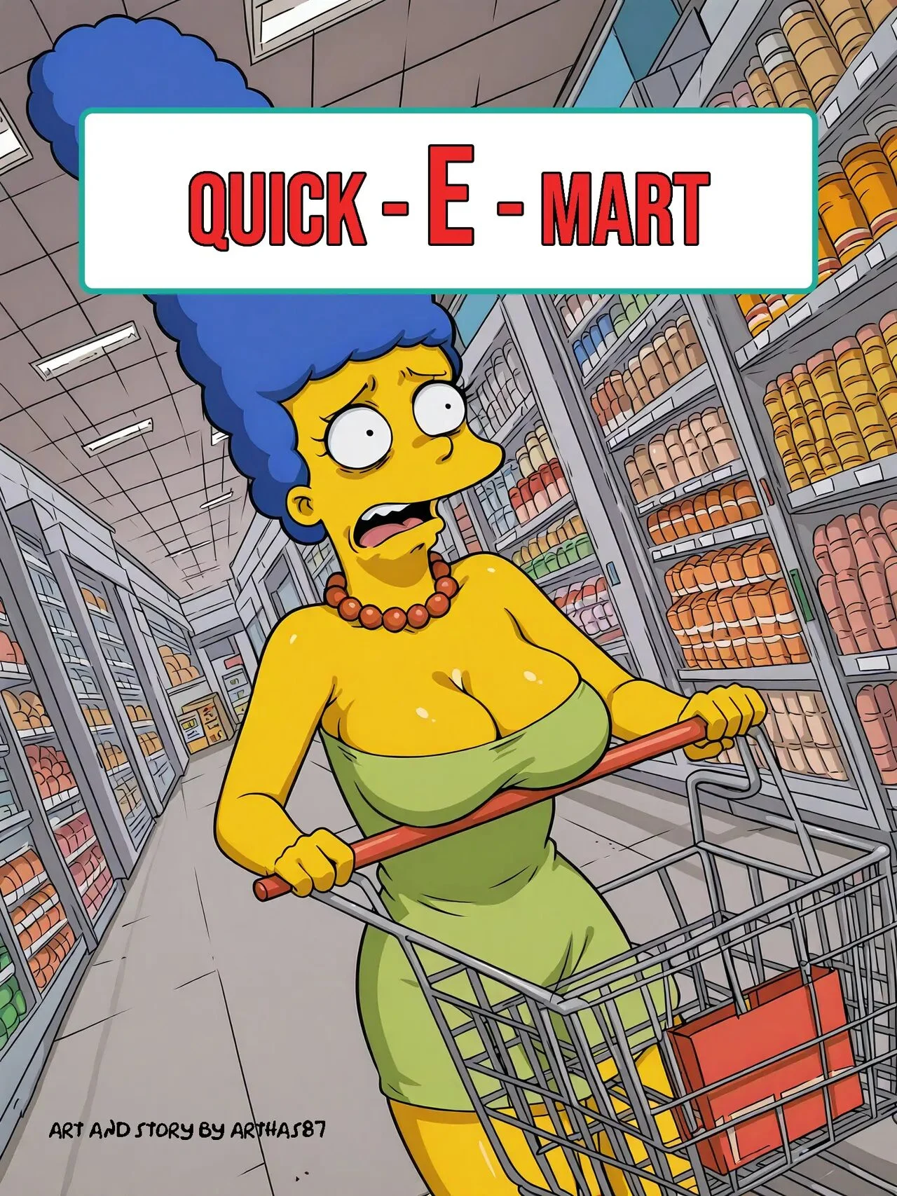 Sexo Explícito no E-Mart: Os Simpsons em Quadrinhos Quentes