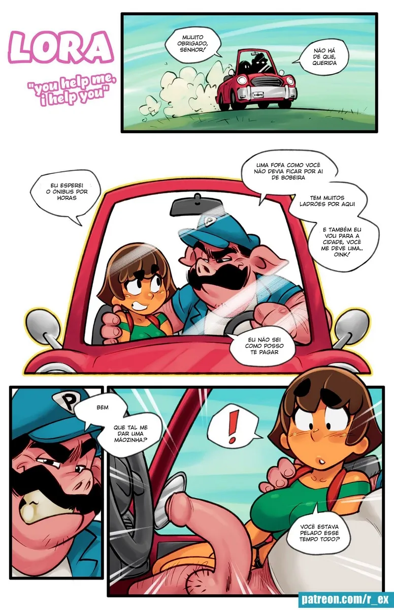 O Melhor de R_ex e Lora 2: Sexo Explícito em HQ Ardente