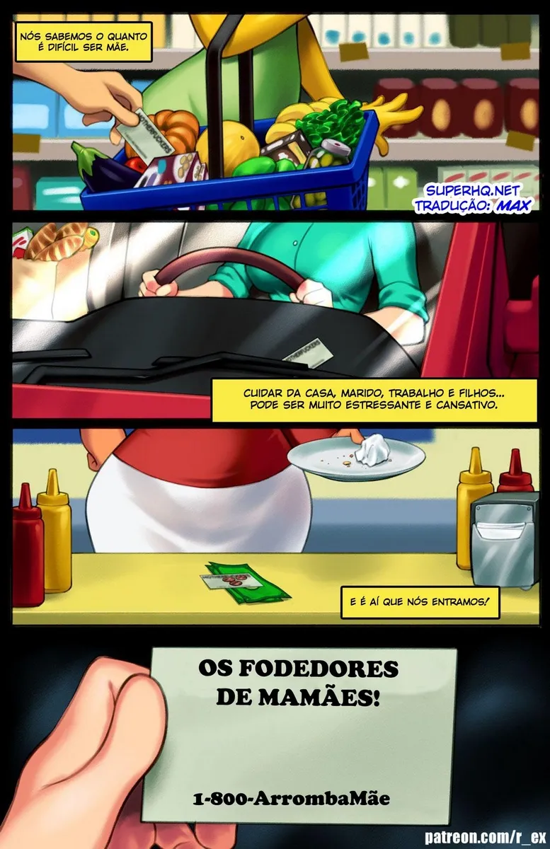 Perdi o Controle e Transamos Até Não Aguentar Mais - Quadrinhos Eróticos Explícitos