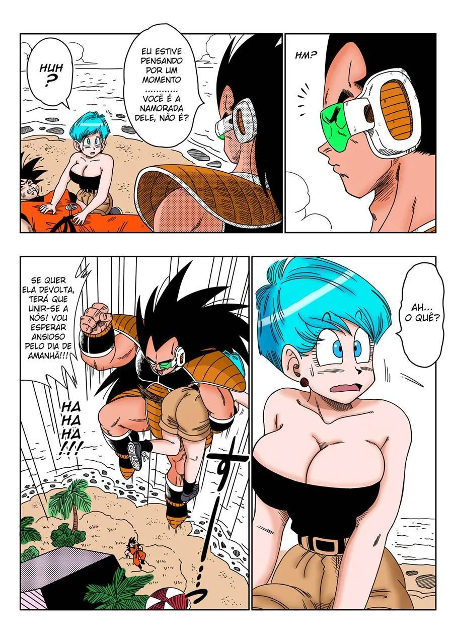 Radiz Dominando Bulma com Poder e Prazer - Hentai Explícito
