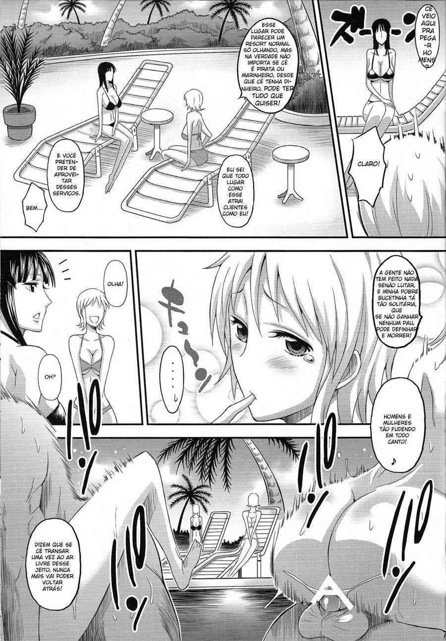 Rainhas Piratas do Prazer: Delírio Erótico no Mundo de One Piece