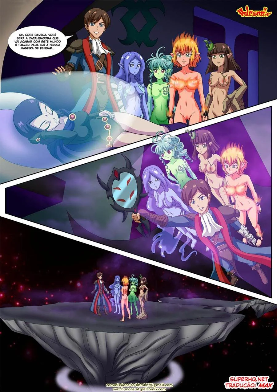 Quadrinhos Eróticos dos Jovens Titãs: O Prazer Obscuro da Raven Quadrinhos Eróticos dos Jovens Titãs: O Prazer Obscuro da Raven