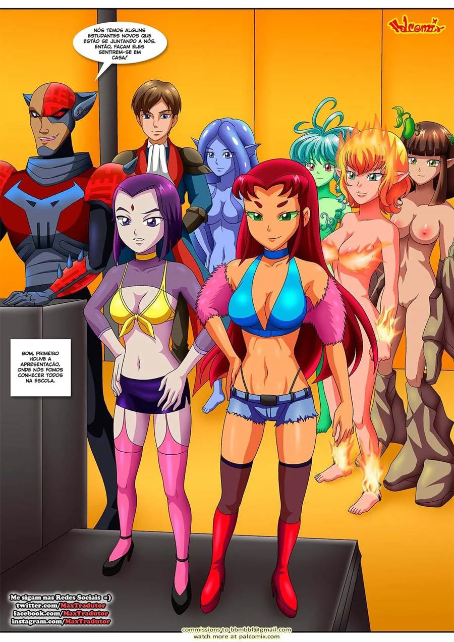 Quadrinhos Eróticos dos Jovens Titãs: O Prazer Obscuro da Raven Quadrinhos Eróticos dos Jovens Titãs: O Prazer Obscuro da Raven