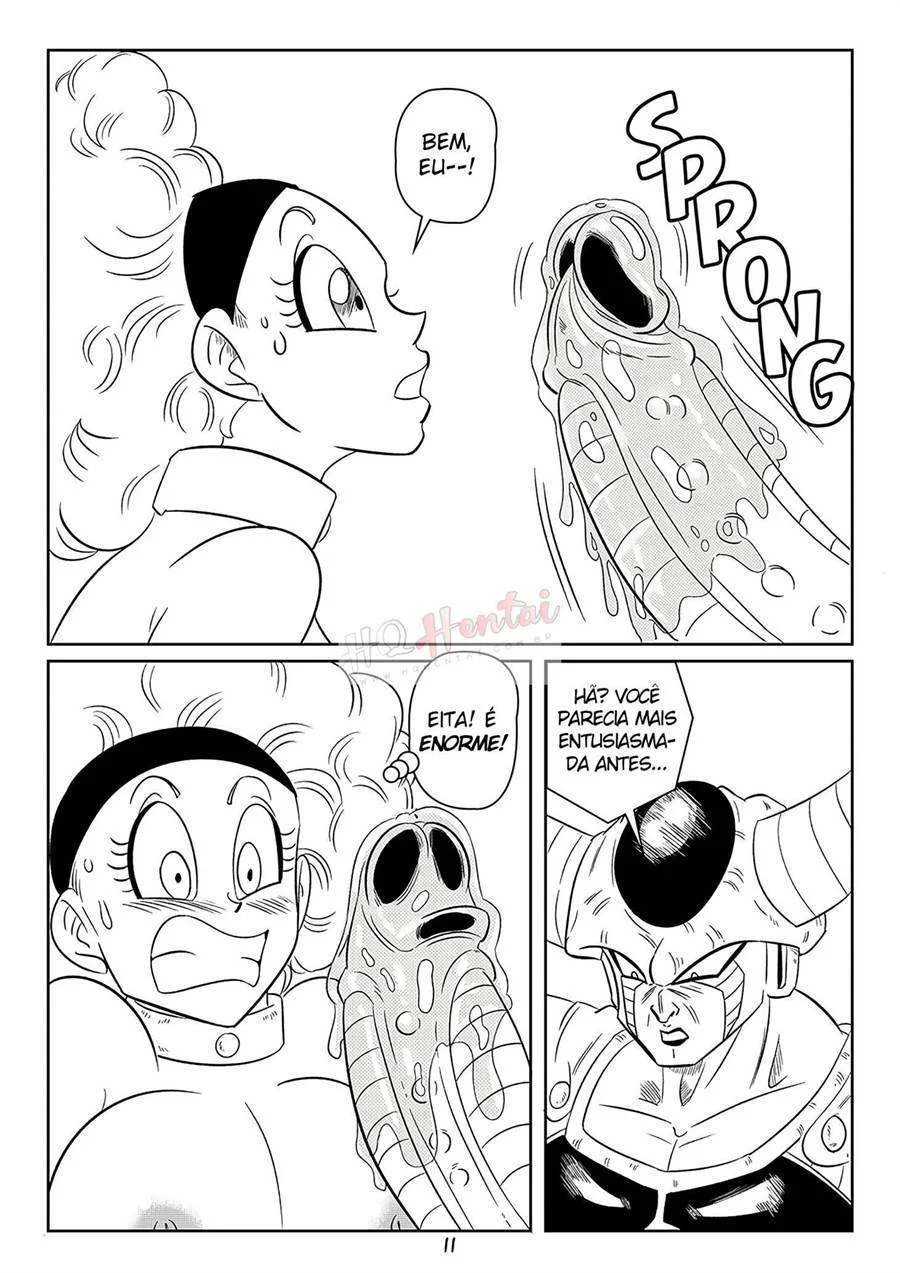 Bulma Submetida por Rei Cold e Freeza em Orgia Proibida - Hentai Dragon Ball Explícito